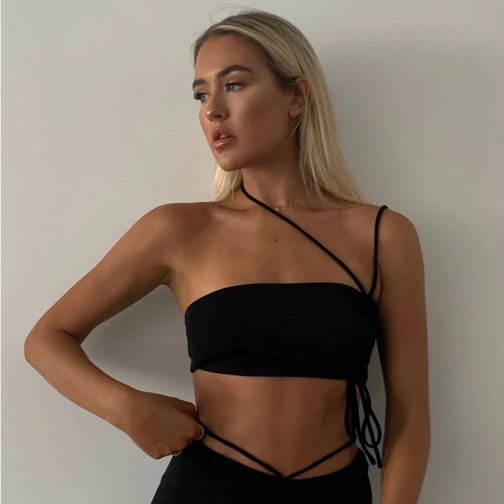 Princess Polly Davina Top Black